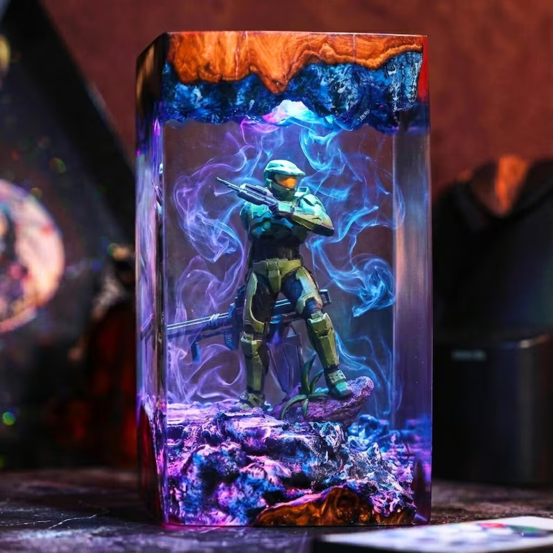 H4LO RESIN LAMPS - Wilson